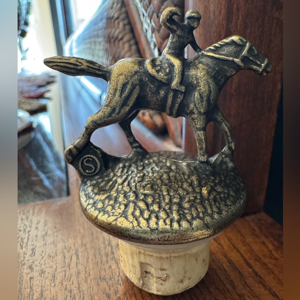 Blanton’s Horse Letter ‘S’ Bottle Stopper